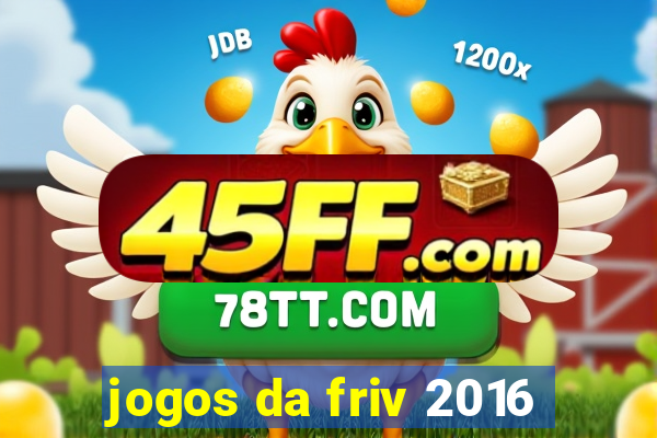 jogos da friv 2016
